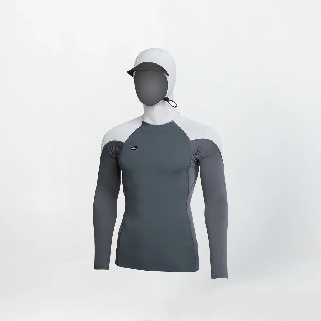 Men's Thin Skins Neo Long Sleeve Hooded Rash Vest