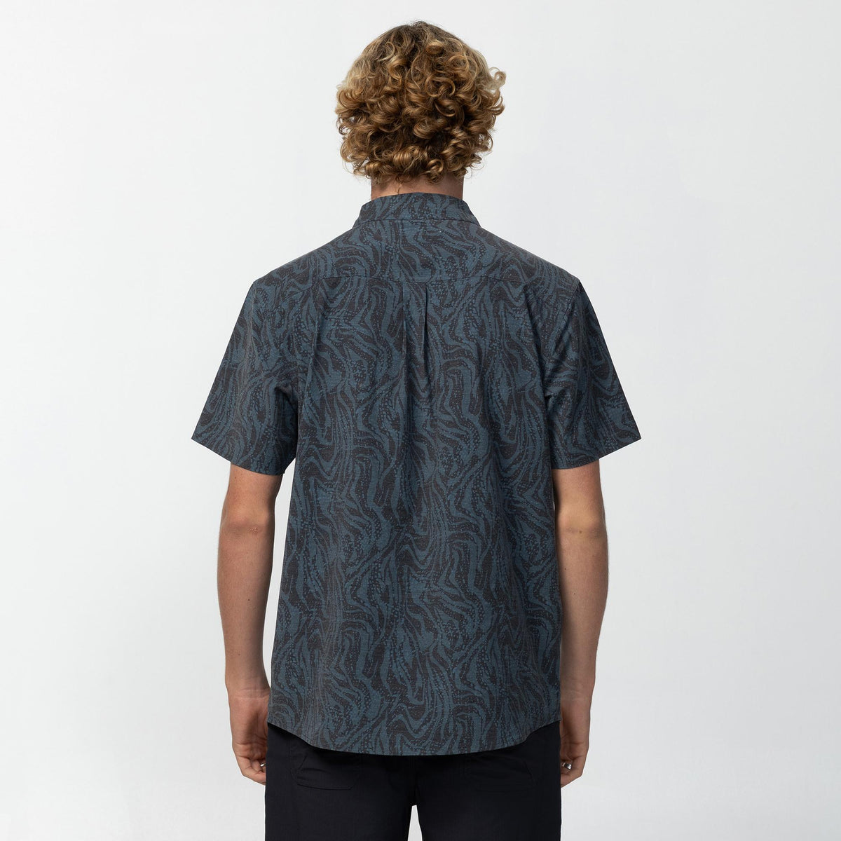 O'Neill TRVLR Traverse Standard Shirt Dark Shadow