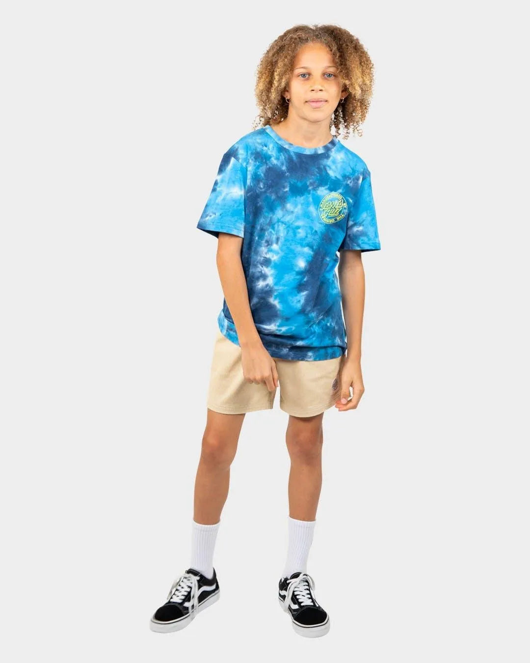 Mfg Dot Santa Cruz Boys S/S T-Shirt - Beachin Surf