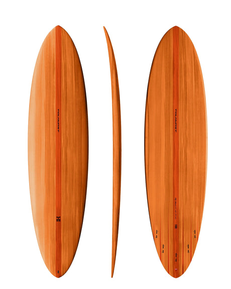 Mid 6- Thunderbolt Red - Beachin Surf