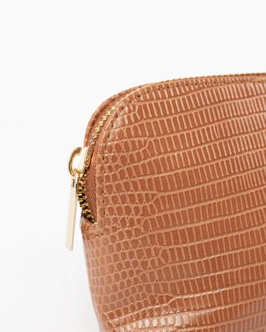 Mila Vegan Leather Textured Pouch