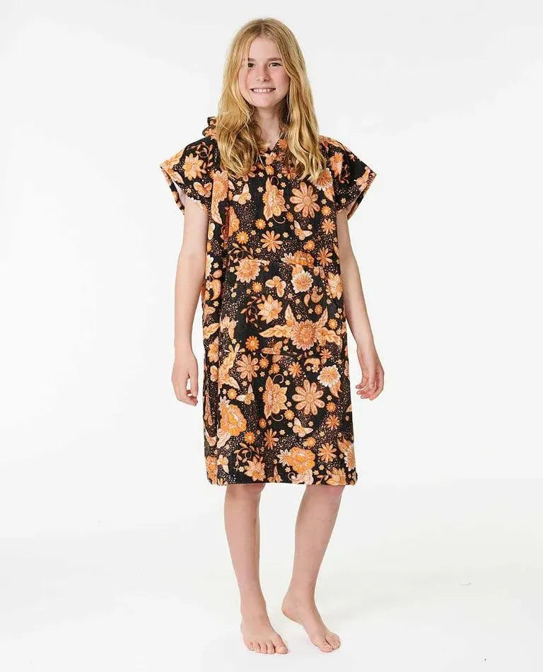 Mixed Hooded Towel-Girl - Beachin Surf