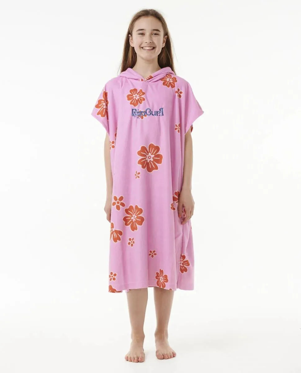 Mixed Hooded Towel-Girl - Beachin Surf