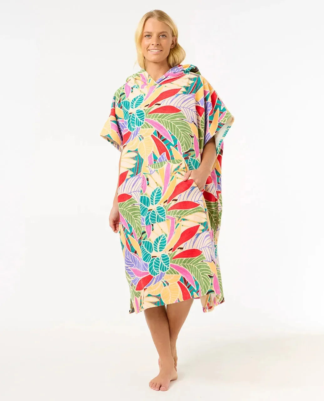 Mixed Hooded Towel Women