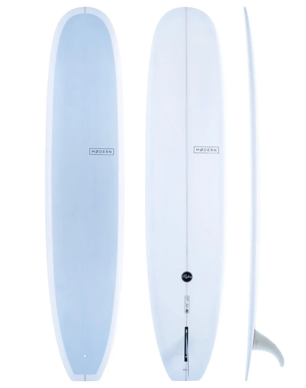 modern-retro-pu-surfboard-beachin-surf-93317 - Beachin Surf