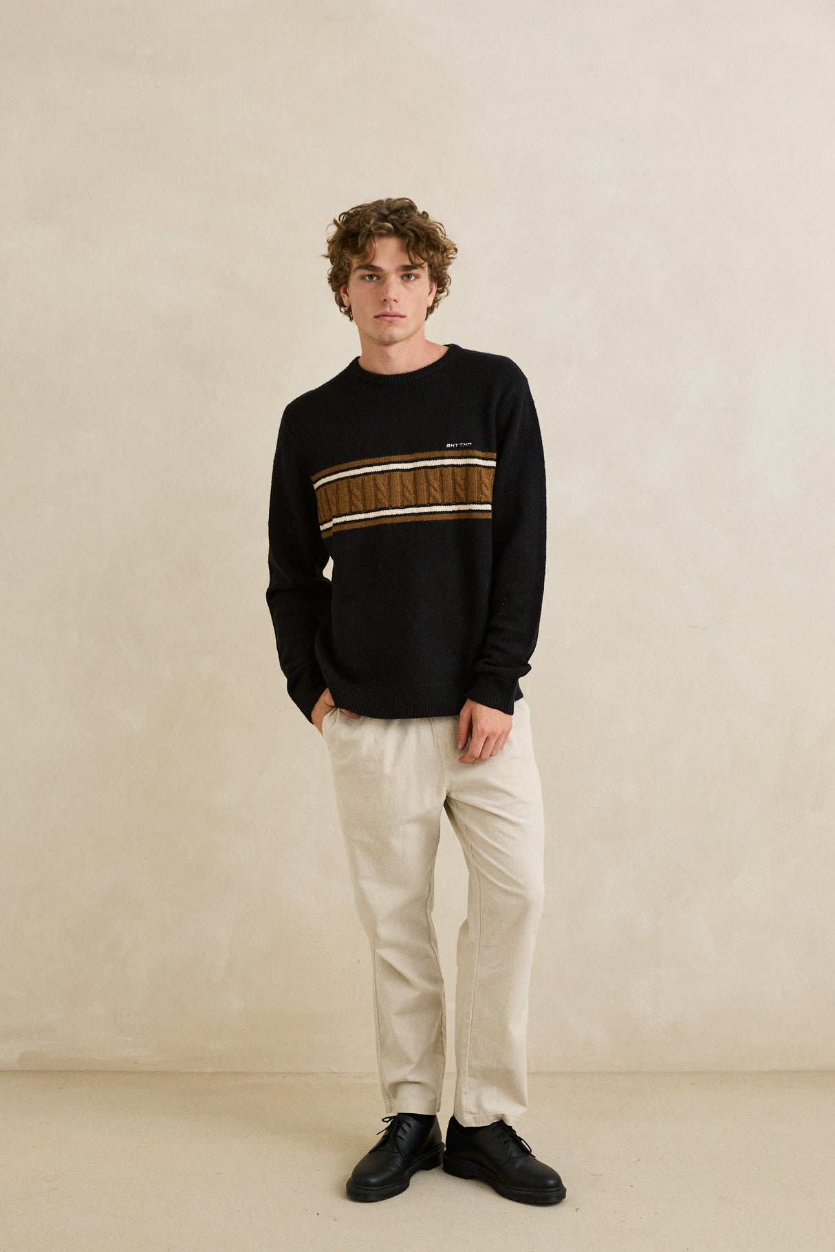 Mohair Striped Knit