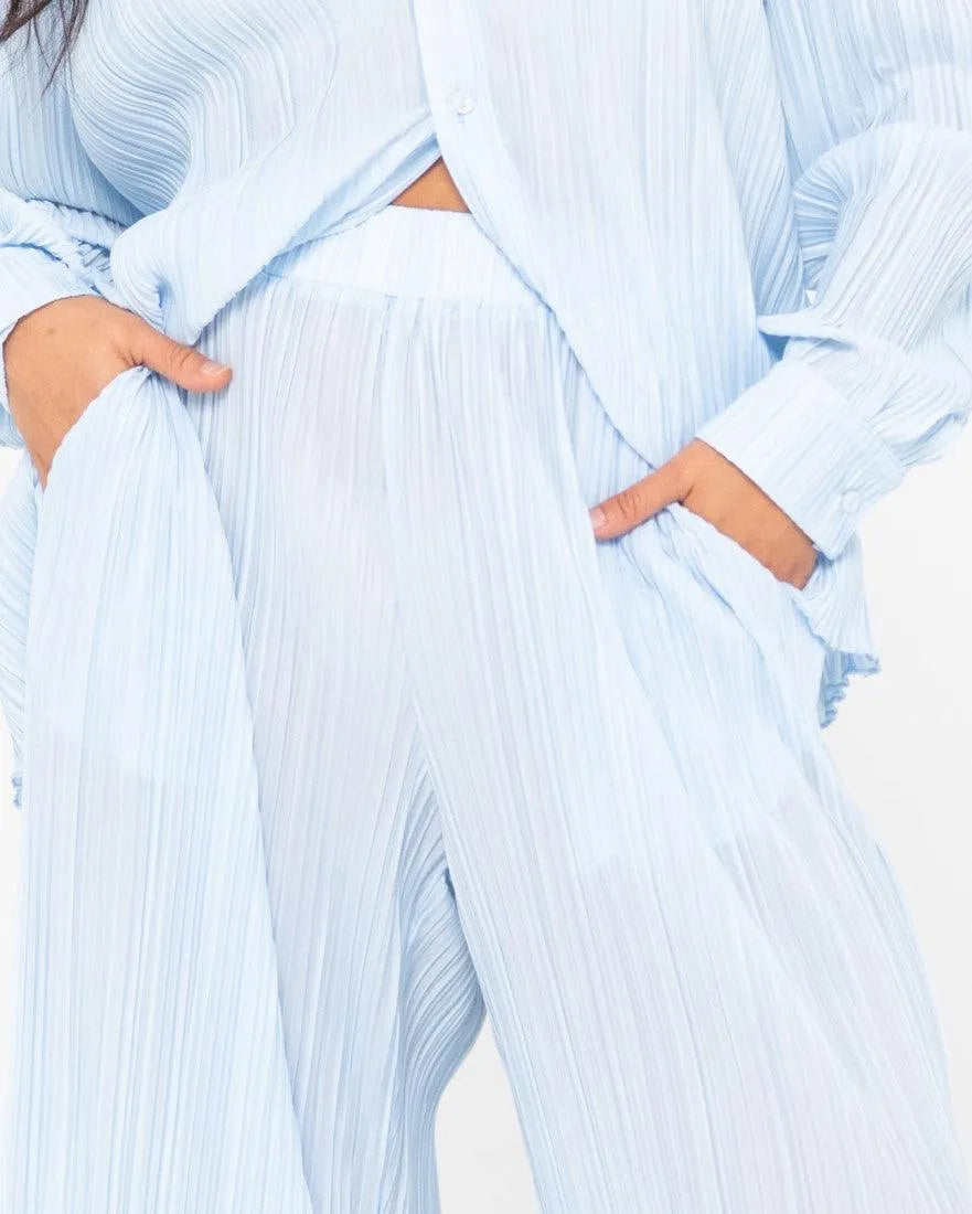 Nissi High Waisted Relaxed Fit Pant - Beachin Surf