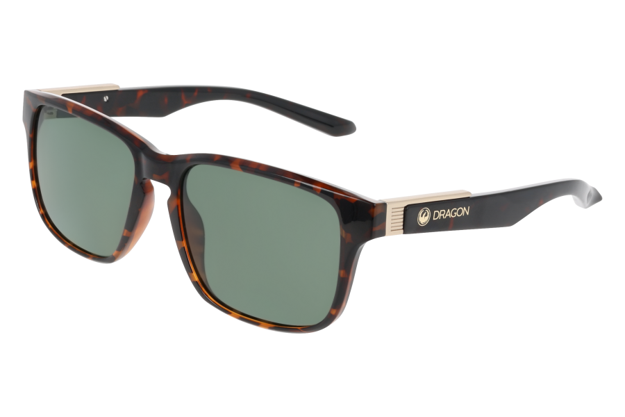 Dragon Capo - Tortoise w/ LUMALENS Green G15 Polar