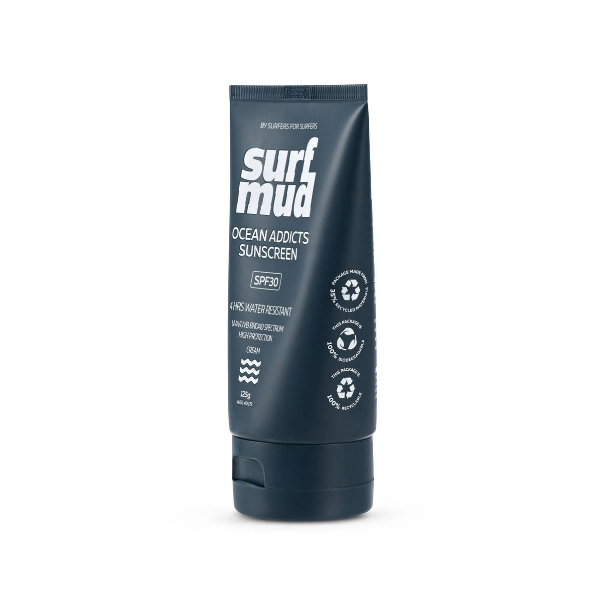 Ocean Addicts Spf30 Sunscreen 125G - Beachin Surf