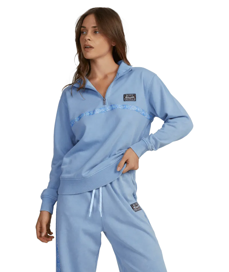 Og Roxy Half Zip - Beachin Surf