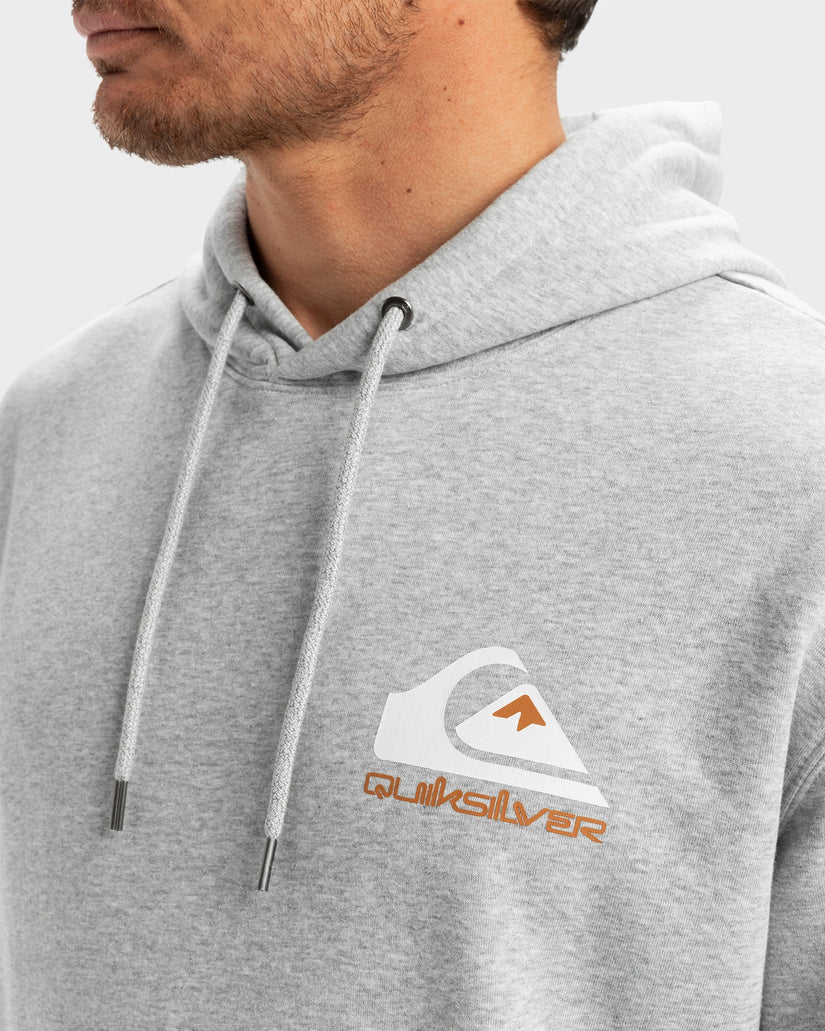 Omni Logo Hoodie - Light Grey Heather - Beachin Surf