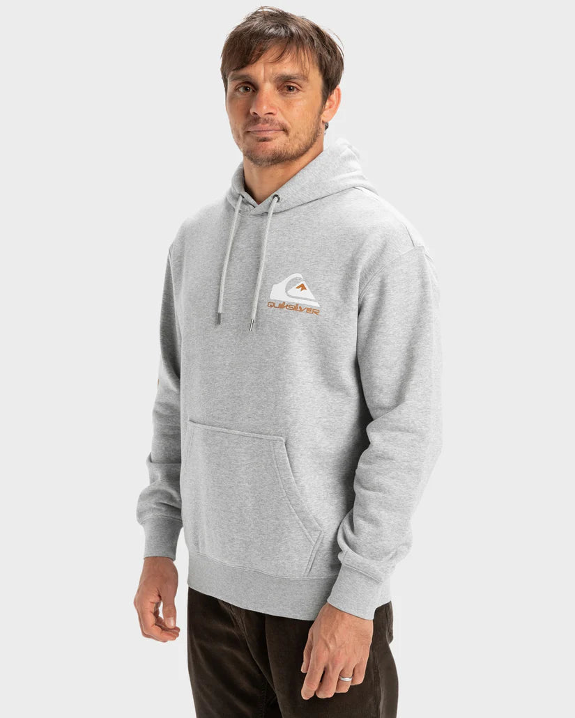 Omni Logo Hoodie - Light Grey Heather - Beachin Surf