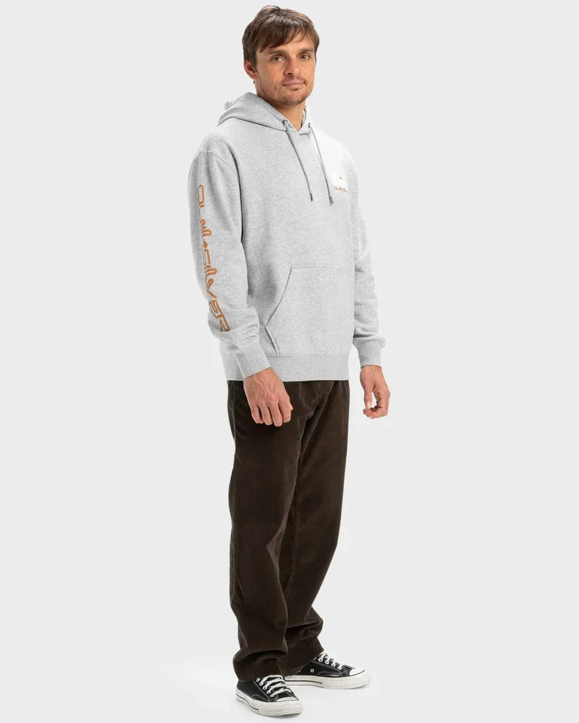 Omni Logo Hoodie - Light Grey Heather