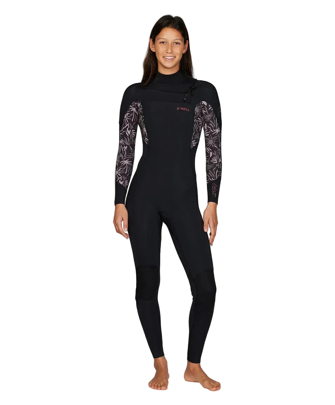 O'Neill Womens Bahia 3/2 Chest Zip Steamer Wetsuit
