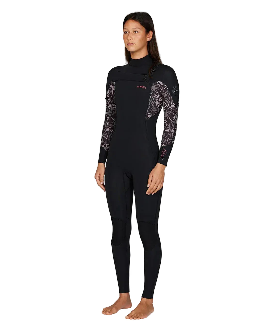 O'Neill Womens Bahia 3/2 Chest Zip Steamer Wetsuit