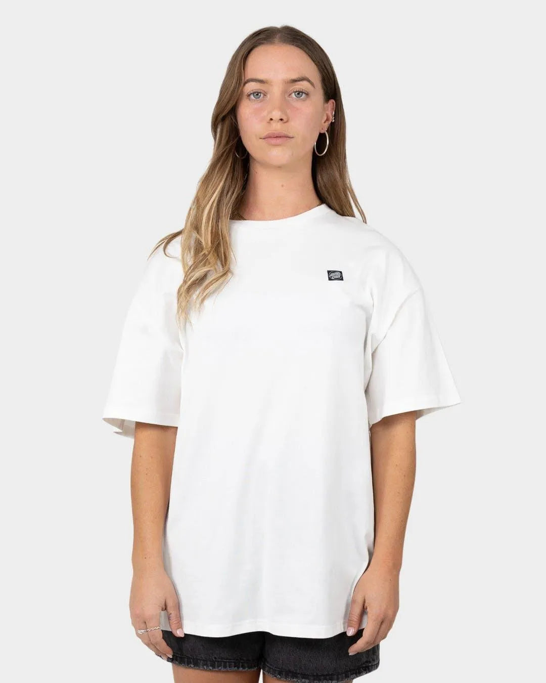 Os Mfg Retro Dot Santa Cruz Women'S S/S T-Shirt - Beachin Surf