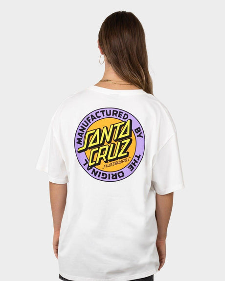 OS MFG Retro Dot Santa Cruz Women's S/S T-Shirt | SANTA CRUZ | Beachin Surf