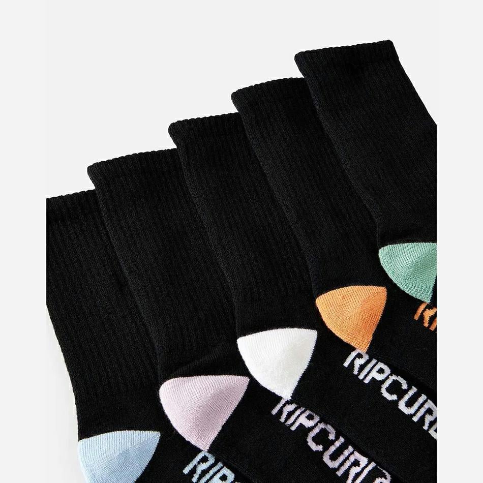 School Crew Sock - 5 Pack Boy's