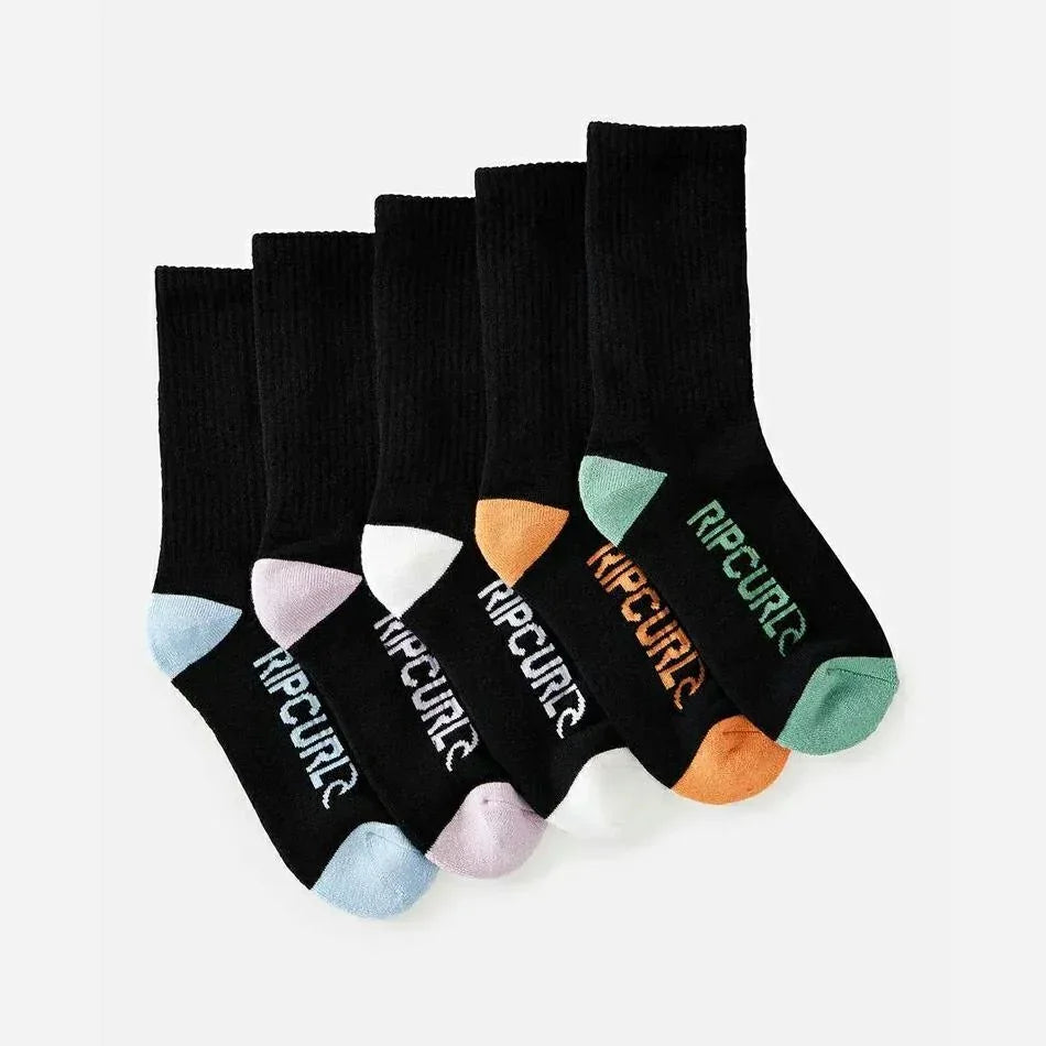 School Crew Sock - 5 Pack Boy's