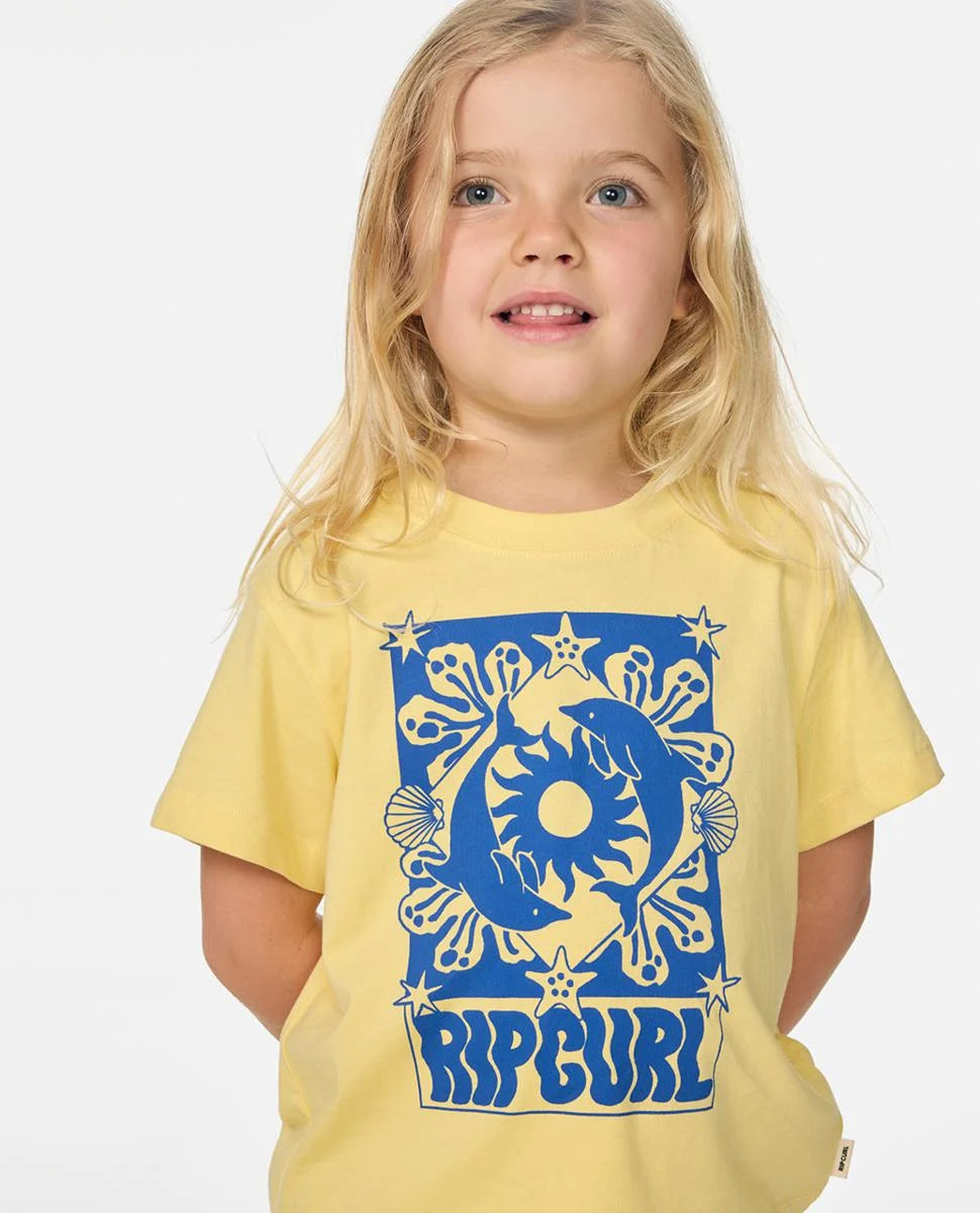 Sun Swell Dolphin Tee-Girl