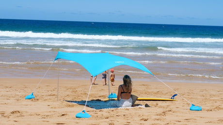 OZoola - Family Ocean Beach Tent - Beachin Surf