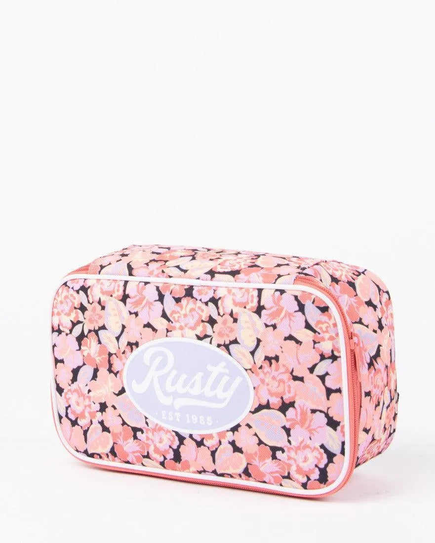 Paradisa Floral Printed Insulated Lunch Box Girls - Beachin Surf
