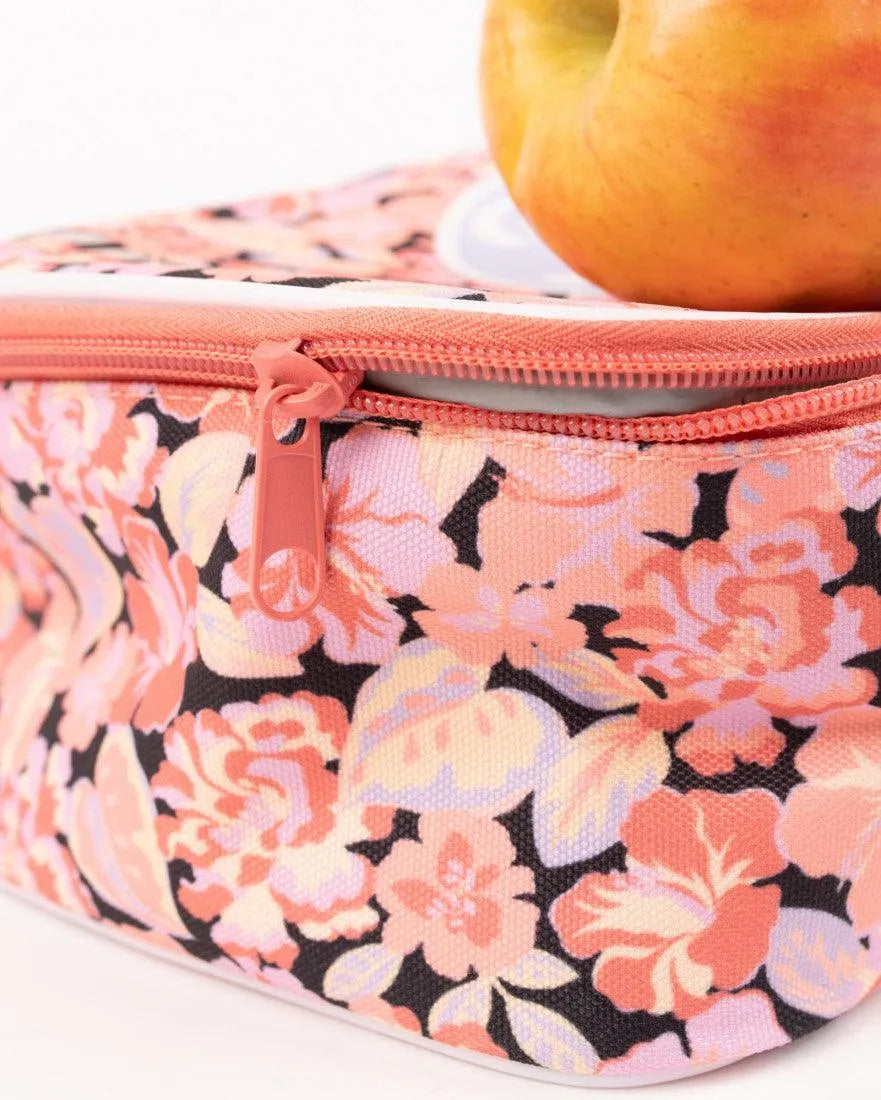 Paradisa Floral Printed Insulated Lunch Box Girls - Beachin Surf