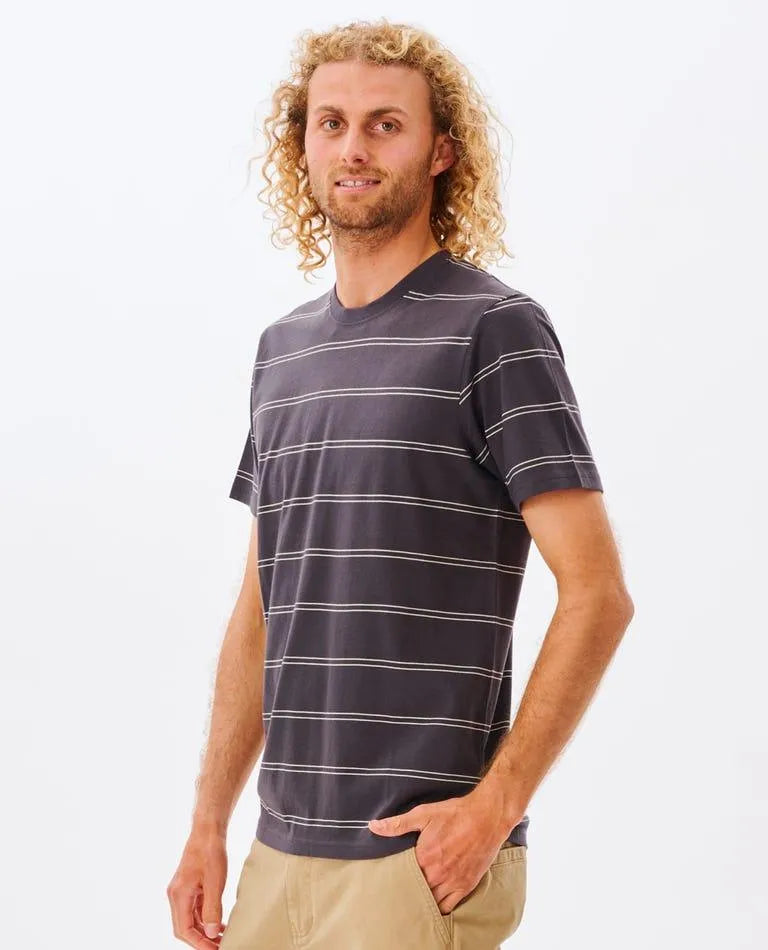 Plain Stripe Tee - Beachin Surf