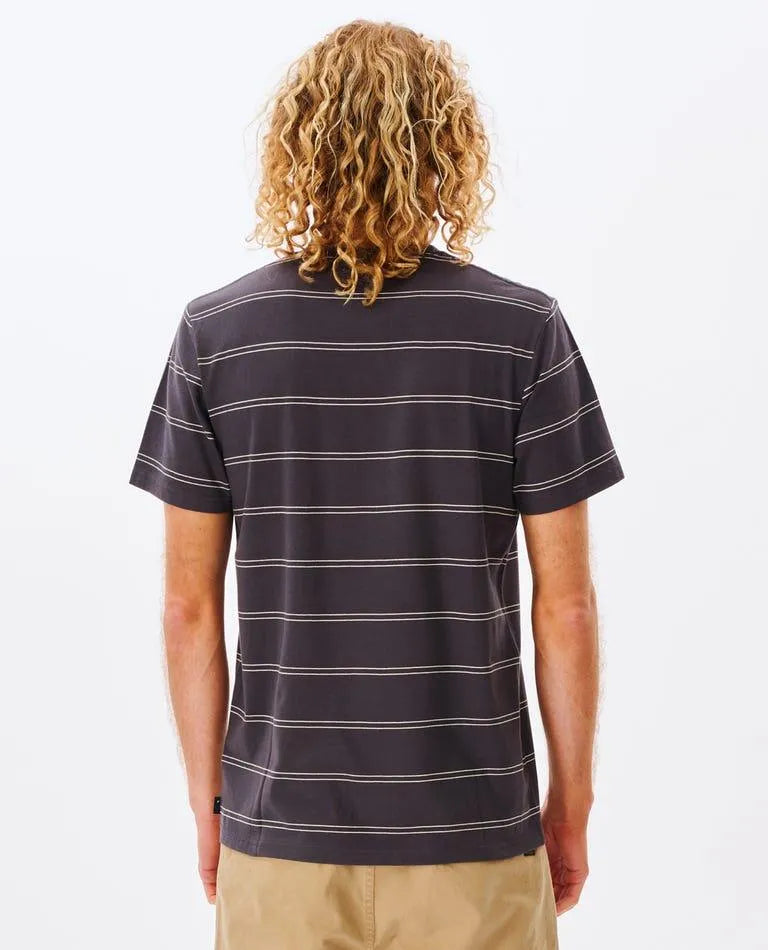 Plain Stripe Tee - Beachin Surf