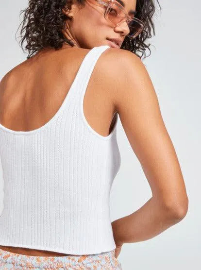 Playa Del Amor Solid Top - Beachin Surf