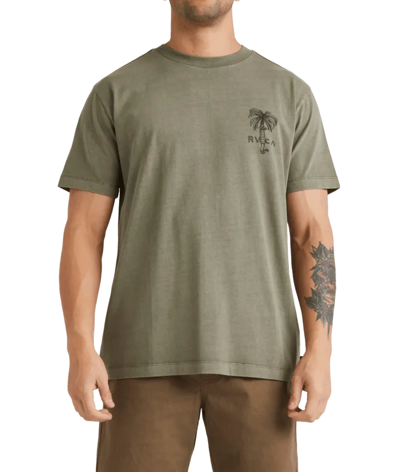 Pommier Palms Ss Tee - Beachin Surf