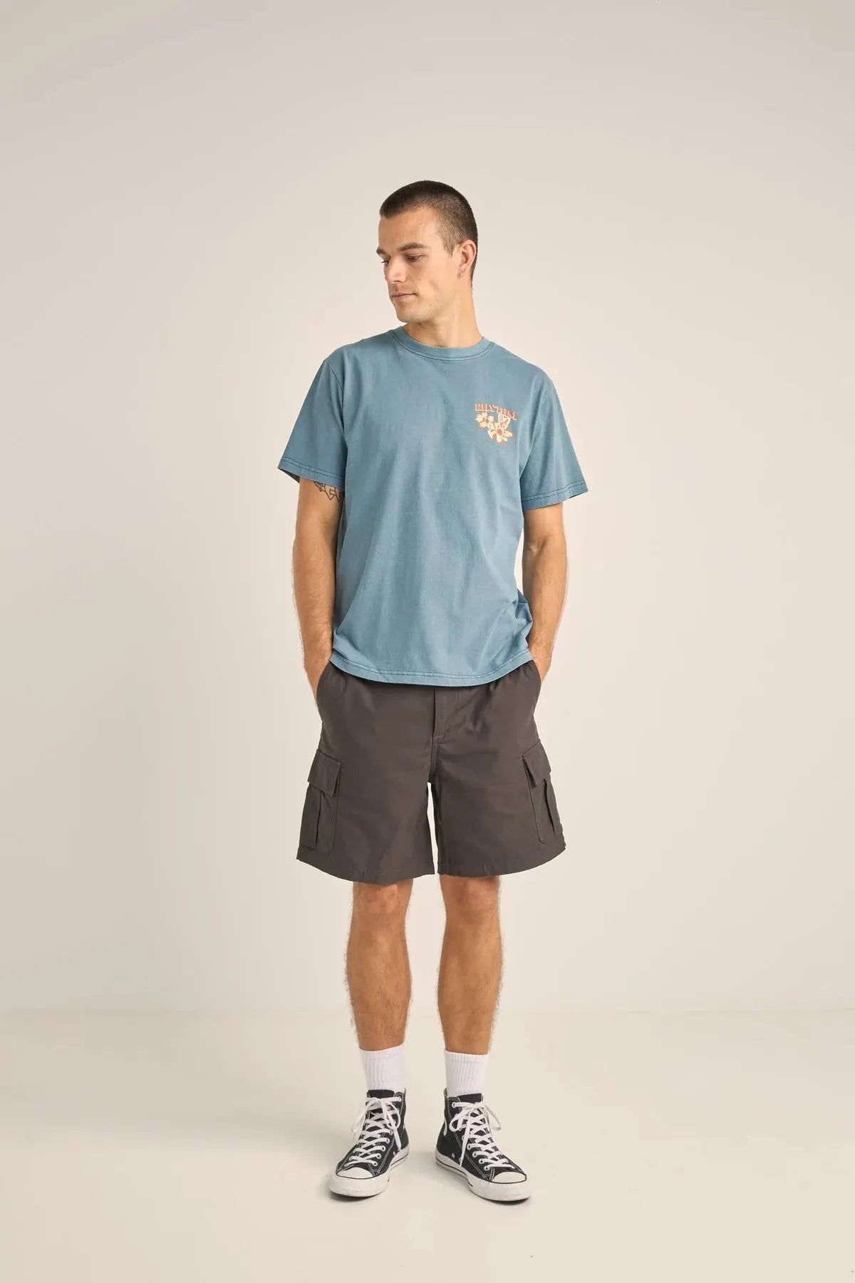 Postcard Ss Shirt - Beachin Surf