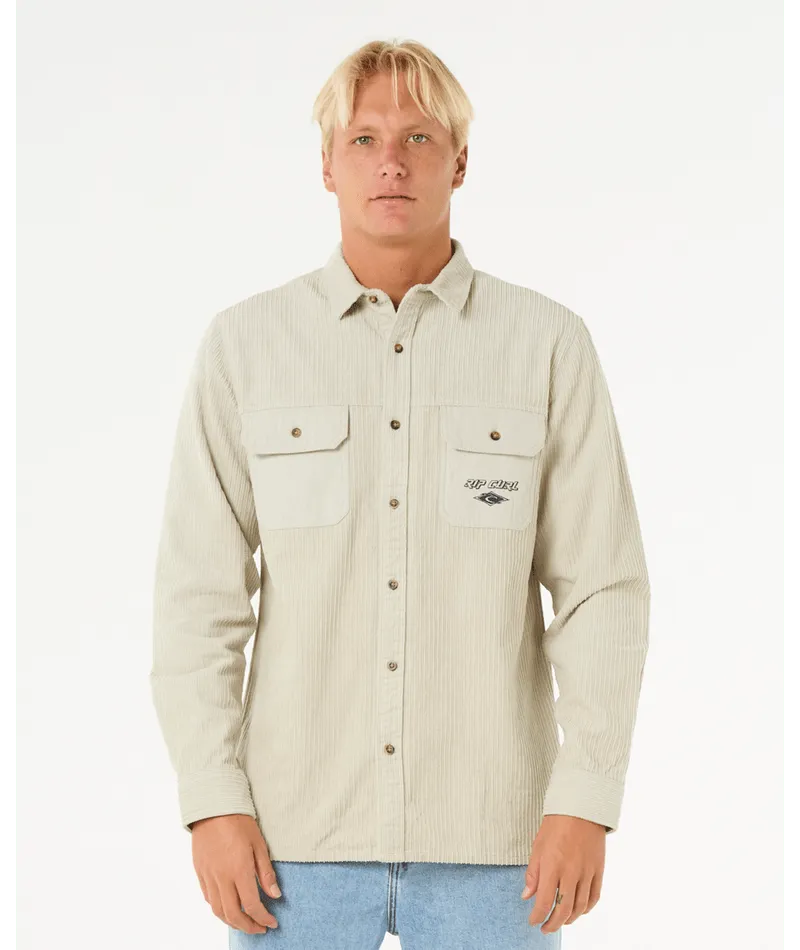 Raw Energy Cord L/S Shirt - Beachin Surf