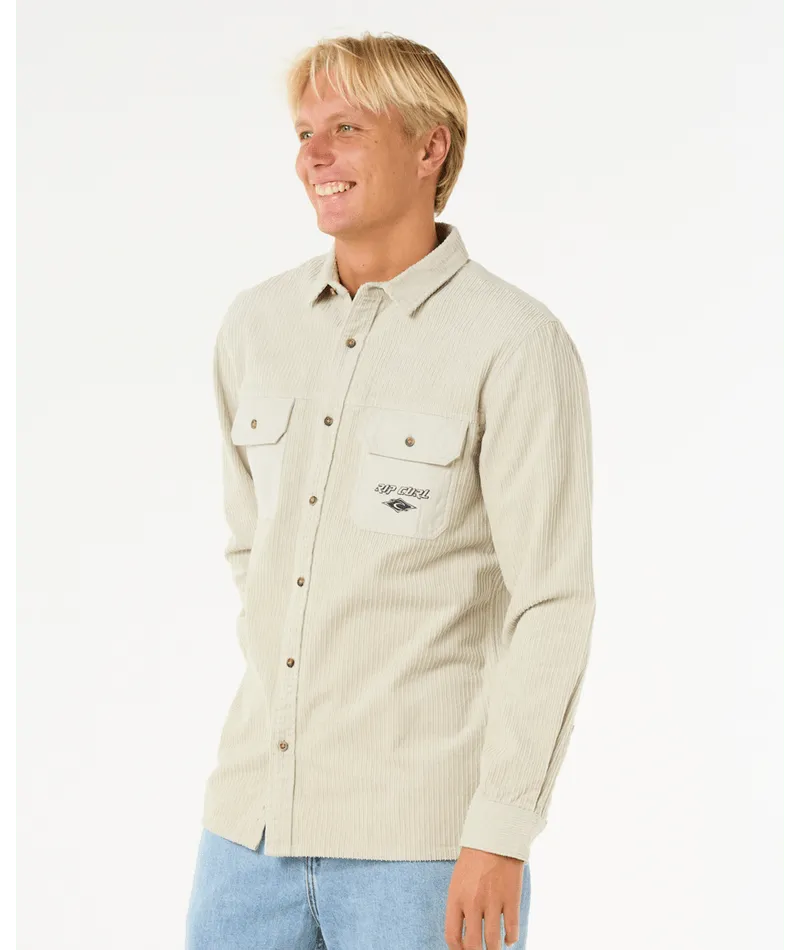 Raw Energy Cord L/S Shirt - Beachin Surf