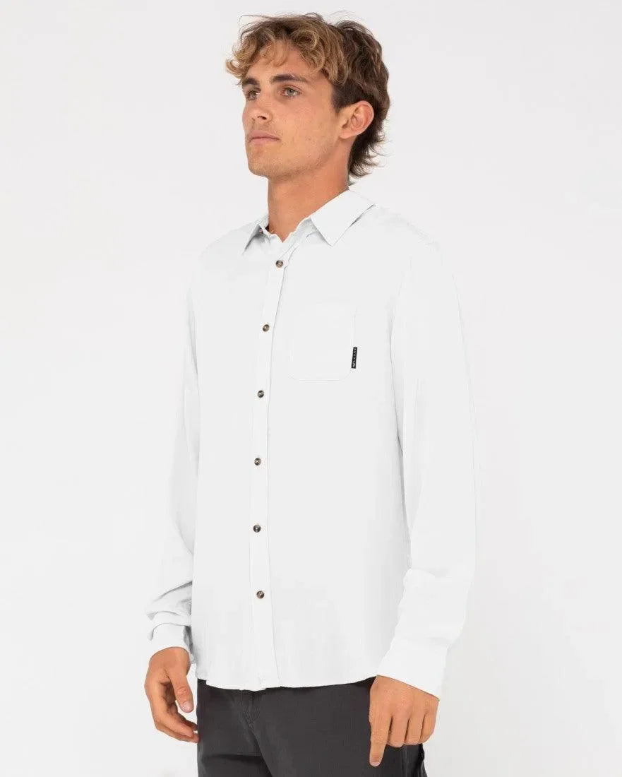 Razor Long Sleeve Rayon Shirt