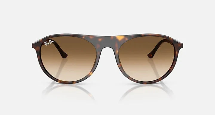 RB2215 - Havana/Clear Gradient Brown