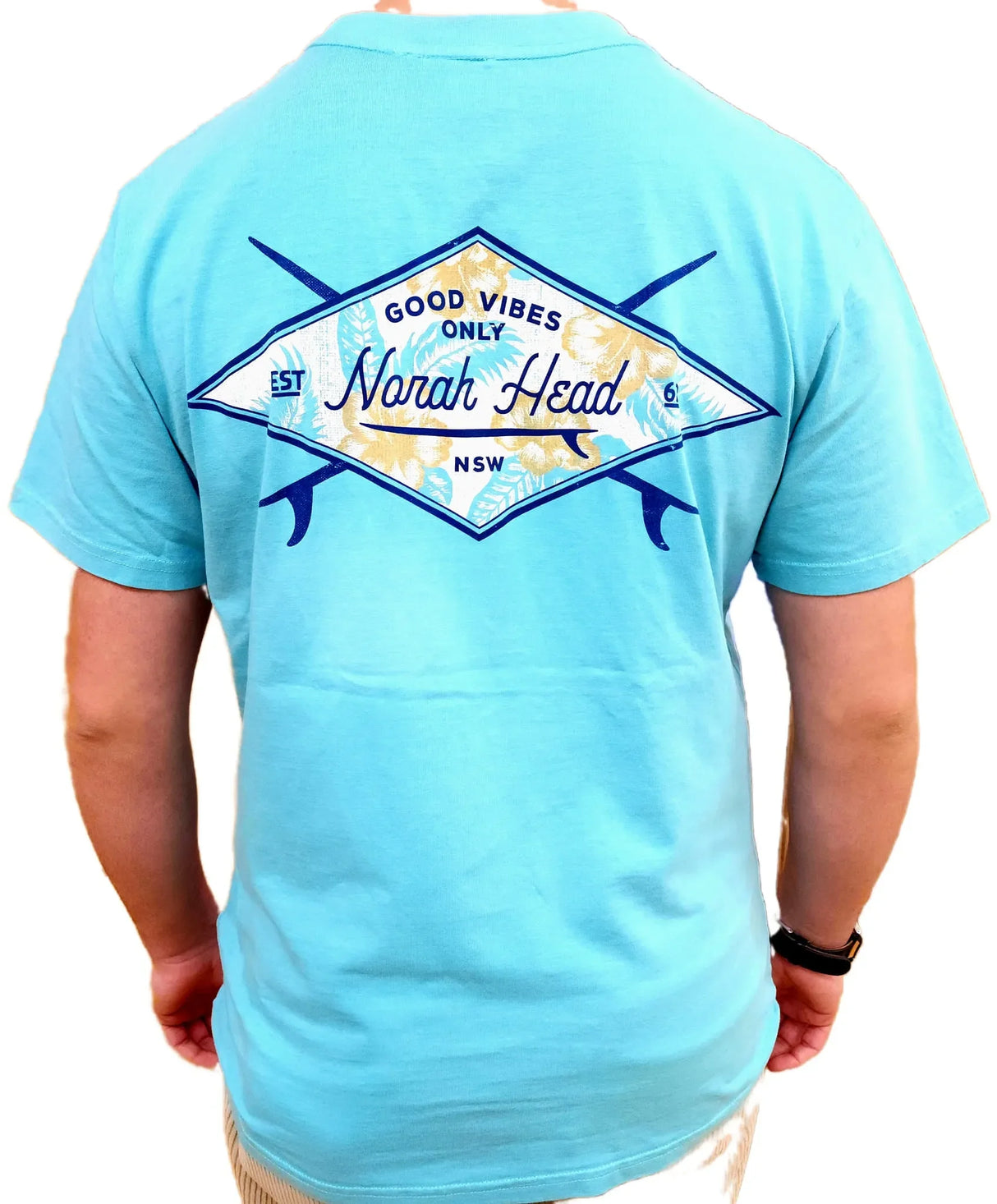 retro-badge-mens-t-beachin-surf-55129 - Beachin Surf