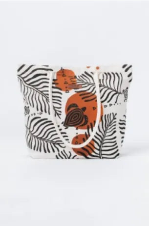 Retro Turtles Beach Tote - Beachin Surf