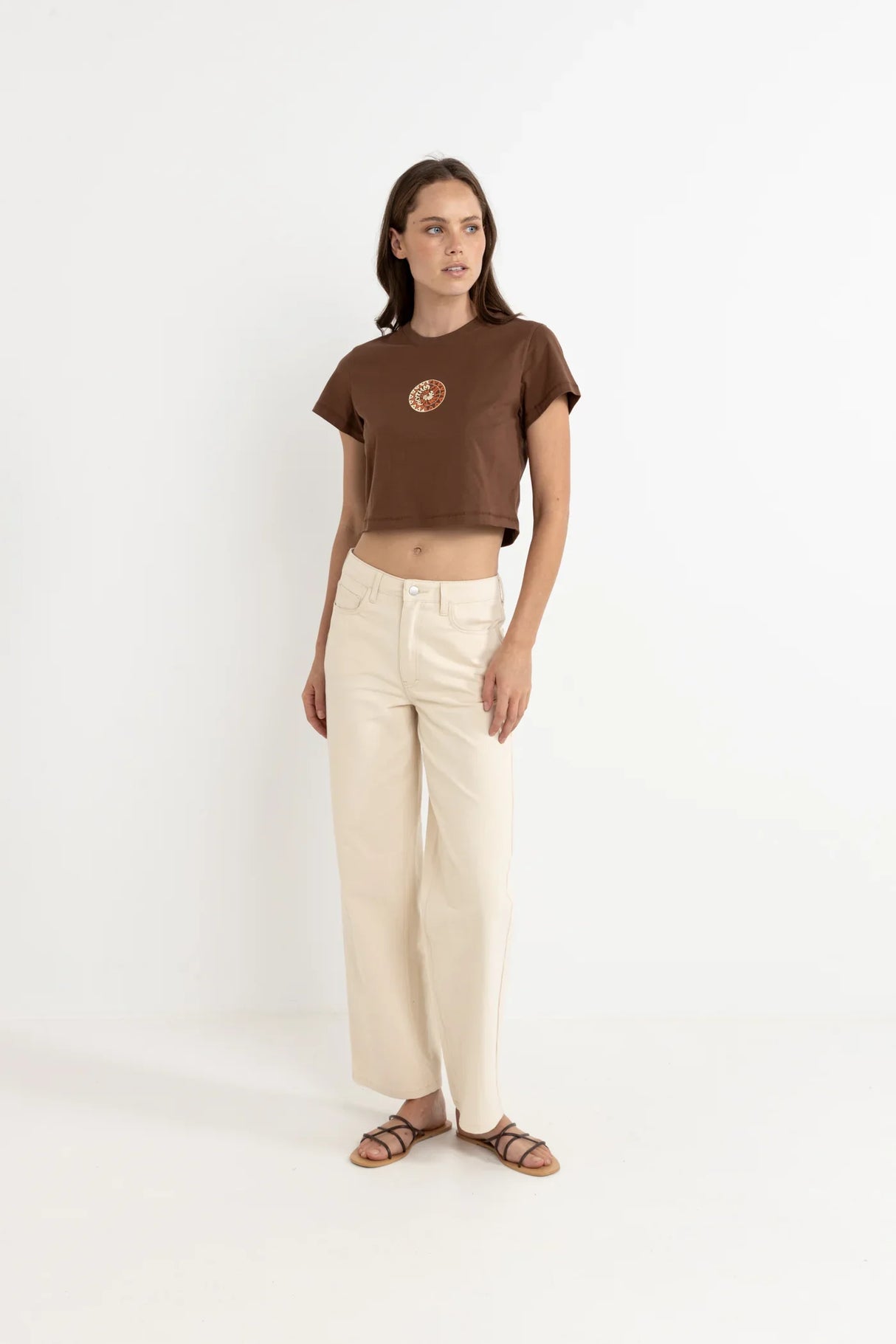 Rhythm Sun Crop Crew Tee