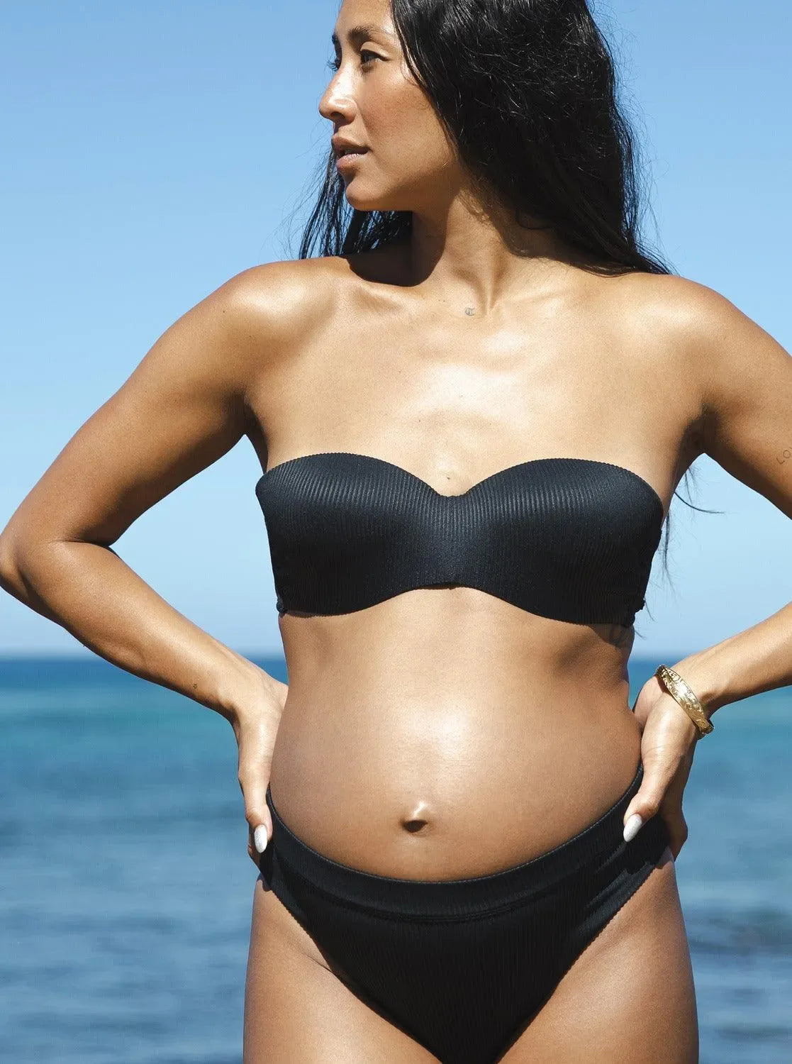 Rib Roxy Love The Shorey Bikini Bottoms