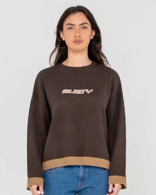 Rider Relaxed Crew Neck Knit