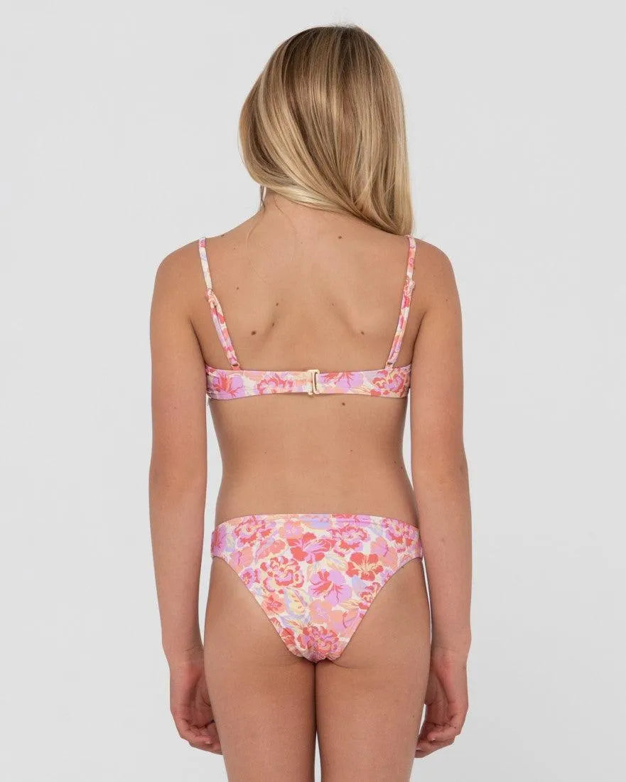 Rio Hibiscus Printed Bikini Set Girls - Beachin Surf