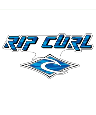 Rip Curl Logo Sticker - Beachin Surf