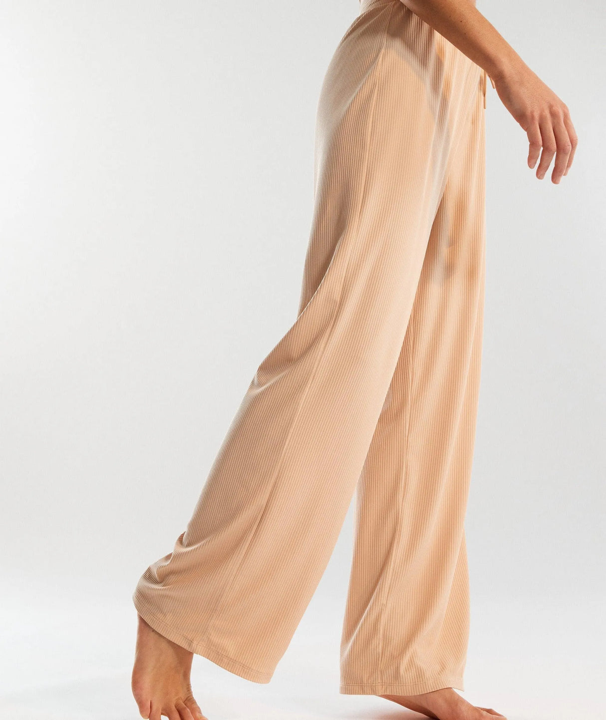 Rise & Vibe Rib Wide Leg Pants - Beachin Surf