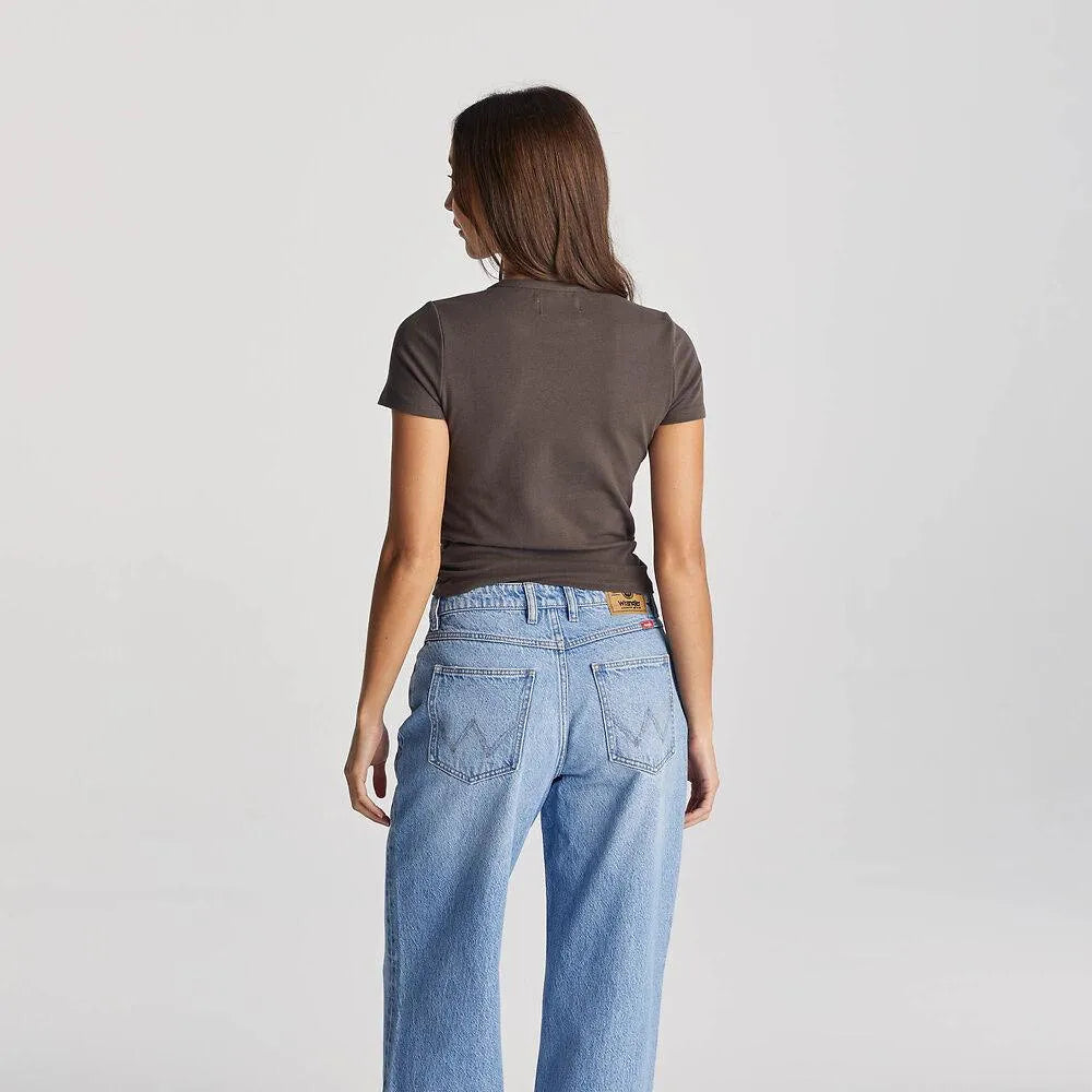 Rose Staple Rib Tee - Beachin Surf