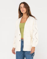 Rossie Relaxed Fit Knit Cardigan - Beachin Surf