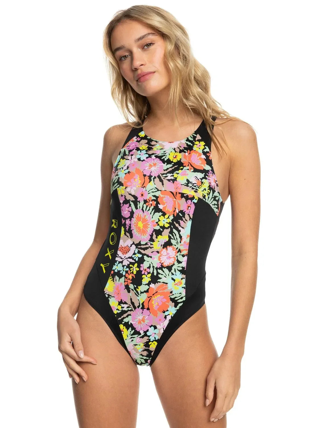 Roxy Active Colorblock Tech One Piece