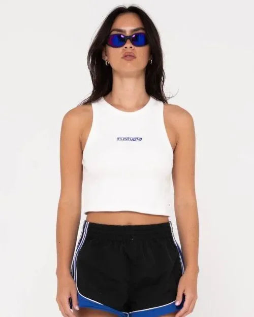 Rusty Contrast Racer Tank