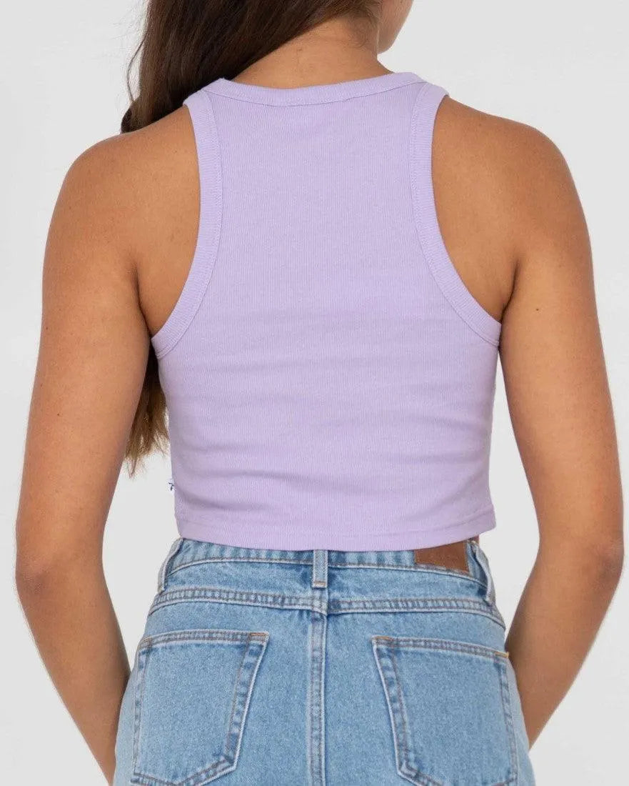 Rusty Sunrise Racer Tank Top - Beachin Surf