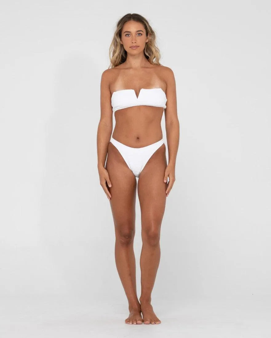 Sandalwood Textured Classic Bikini Bottom - Beachin Surf
